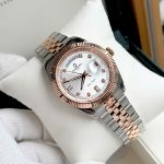 Đồng Hồ Nam Carnival 8190G-CH-T DAYDATE-Thép Demi-Mặt Trắng-Pin-Kính Sapphire — ảnh 2