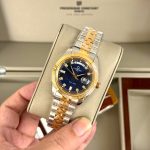Đồng Hồ Nam Carnival 8190G-CV-X DAYDATE-Thép Demi-Mặt Xanh-Pin-Kính Sapphire — ảnh 5