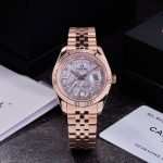 Đồng Hồ Nam Carnival 8190G-VH-TT-Thép Vàng-Mặt Thiên Thạch-Pin-Kính Sapphire — ảnh 5
