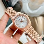 Đồng Hồ Nam Carnival 8190G-VH-T DAYDATE-Thép Vàng-Mặt Trắng-Pin-Kính Sapphire — ảnh 6