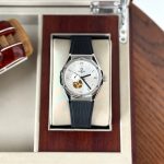 Đồng Hồ Nam Carnival 8189G-VT-DCS-T- Mặt Trắng-Dây Cao Su-Automatic-Kính Sapphire — ảnh 4