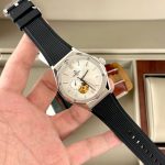 Đồng Hồ Nam Carnival 8189G-VT-DCS-T- Mặt Trắng-Dây Cao Su-Automatic-Kính Sapphire — ảnh 8