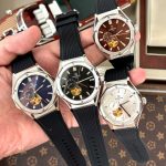 Đồng Hồ Nam Carnival 8189G-VT-DCS-D- Mặt Đen-Dây Cao Su-Automatic-Kính Sapphire — ảnh 4