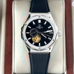Đồng Hồ Nam Carnival 8189G-VT-DCS-D- Mặt Đen-Dây Cao Su-Automatic-Kính Sapphire — ảnh 1