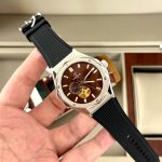 Đồng Hồ Nam Carnival 8189G-VT-DCS-N- Mặt Nâu Cafe-Dây Cao Su-Automatic-Kính Sapphire — ảnh 10