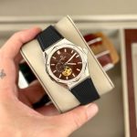 Đồng Hồ Nam Carnival 8189G-VT-DCS-N- Mặt Nâu Cafe-Dây Cao Su-Automatic-Kính Sapphire — ảnh 6