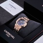 ĐỒNG HỒ Nữ Carnival 8160L2-VH-DK-Dây Thép - Pin - Kính Sapphire — ảnh 4