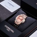 ĐỒNG HỒ Nữ Carnival 8160L2-VH-N-Dây Thép - Pin - Kính Sapphire — ảnh 3