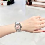 ĐỒNG HỒ Nữ Carnival 8160L-VT-H Mặt Hồng-Dây Thép-Pin-Kính Sapphire — ảnh 2