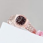 ĐỒNG HỒ Nữ Carnival 8160L-VH-Nâu Mặt Nâu Đậm-Dây Thép-Pin-Kính Sapphire — ảnh 12