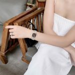 ĐỒNG HỒ Nữ Carnival 8160L-VH-Nâu Mặt Nâu Đậm-Dây Thép-Pin-Kính Sapphire — ảnh 13
