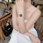 ĐỒNG HỒ Nữ Carnival 8160L-VH-Nâu Mặt Nâu Đậm-Dây Thép-Pin-Kính Sapphire — ảnh 4