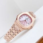 ĐỒNG HỒ Nữ Carnival 8160L-VH-HK Mặt Xà Cừ Hồng-Dây Thép-Pin-Kính Sapphire — ảnh 9