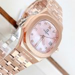 ĐỒNG HỒ Nữ Carnival 8160L-VH-HK Mặt Xà Cừ Hồng-Dây Thép-Pin-Kính Sapphire — ảnh 1