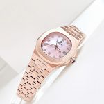 ĐỒNG HỒ Nữ Carnival 8160L-VH-HK Mặt Xà Cừ Hồng-Dây Thép-Pin-Kính Sapphire — ảnh 3