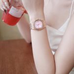 ĐỒNG HỒ Nữ Carnival 8160L-VH-HK Mặt Xà Cừ Hồng-Dây Thép-Pin-Kính Sapphire — ảnh 7