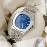 ĐỒNG HỒ Nữ Carnival 8160L-VT-X Mặt Xanh-Dây Thép-Pin-Kính Sapphire — ảnh 1