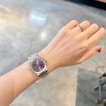 ĐỒNG HỒ Nữ Carnival 8160L-VT-TIM Mặt Tím-Dây Thép-Pin-Kính Sapphire — ảnh 8