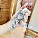 ĐỒNG HỒ Nữ Carnival 8131L-VT-HK Mặt Xà Cừ Hồng-Dây Thép-Pin-Kính Sapphire — ảnh 3