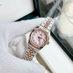 ĐỒNG HỒ Nữ Carnival 8131L-CH-HK Xà Cừ Hồng-Dây Thép-Pin-Kính Sapphire — ảnh 5