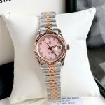 ĐỒNG HỒ Nữ Carnival 8131L-CH-HK Xà Cừ Hồng-Dây Thép-Pin-Kính Sapphire — ảnh 1