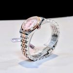 ĐỒNG HỒ Nữ Carnival 8131L-CH-HK Xà Cừ Hồng-Dây Thép-Pin-Kính Sapphire — ảnh 4
