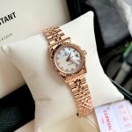ĐỒNG HỒ Nữ Carnival 8131L-VH-TK Xà Cừ Trắng-Dây Thép-Pin-Kính Sapphire — ảnh 8